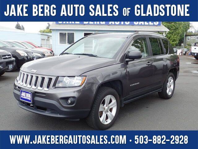 2015 Jeep Compass for sale at Jake Berg Auto Sales in Gladstone OR