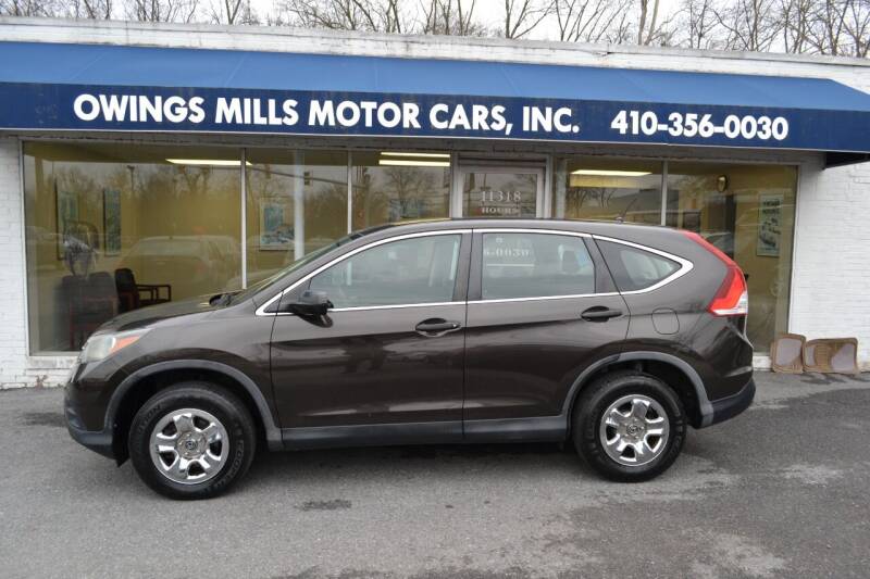 2013 Honda CR-V for sale at Owings Mills Motor Cars in Owings Mills MD