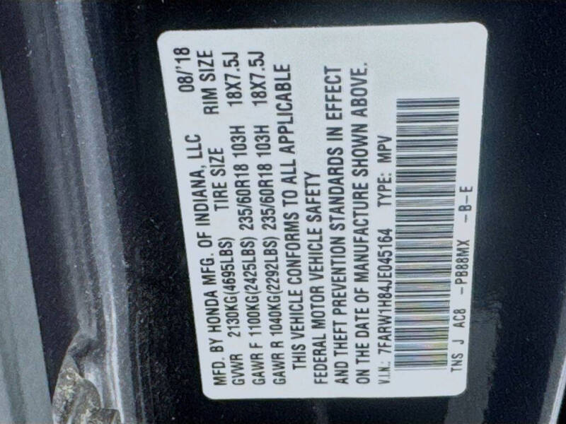 2018 Honda CR-V EX-L