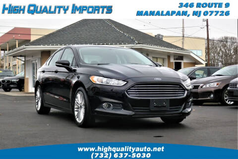 2016 Ford Fusion for sale at High Quality Imports in Manalapan NJ