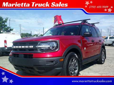 2021 Ford Bronco Sport for sale at Marietta Truck Sales in Marietta GA