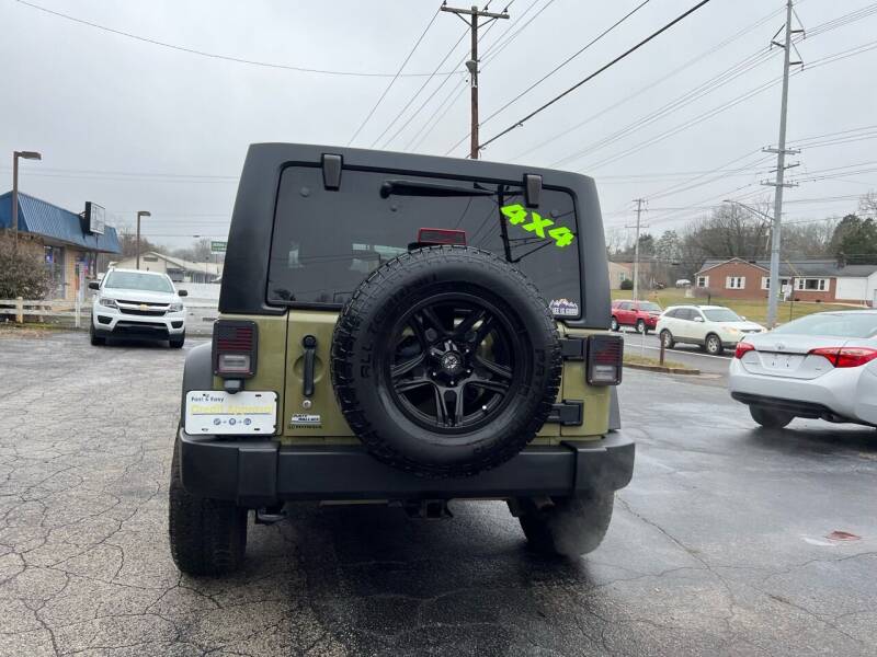 2013 Jeep Wrangler Unlimited for sale at Apex Knox Auto in Knoxville TN