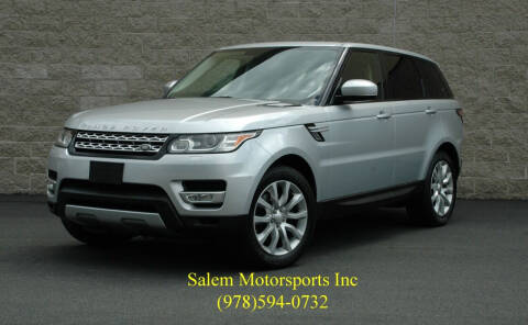 2015 Land Rover Range Rover Sport for sale at Salem Motorsports in Salem MA