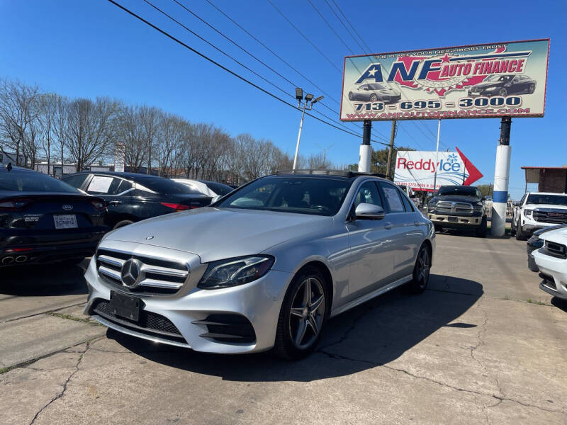 2017 Mercedes-Benz E-Class for sale at ANF AUTO FINANCE in Houston TX