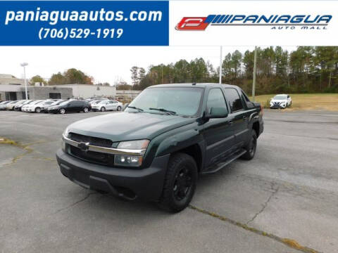 2002 Chevrolet Avalanche for sale at Paniagua Auto Mall in Dalton GA