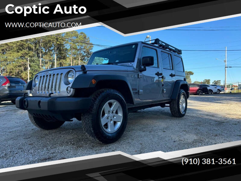 2018 Jeep Wrangler JK Unlimited for sale at Coptic Auto in Wilson NC