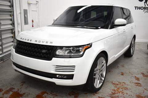 2017 Land Rover Range Rover for sale at Thoroughbred Motors in Wellington FL