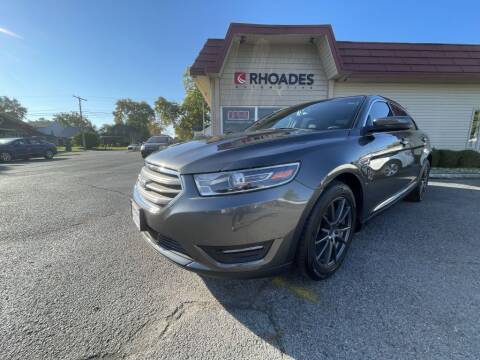 2016 Ford Taurus for sale at Rhoades Automotive Inc. in Columbia City IN