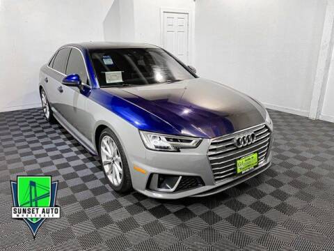 2019 Audi A4 for sale at Sunset Auto Wholesale in Tacoma WA