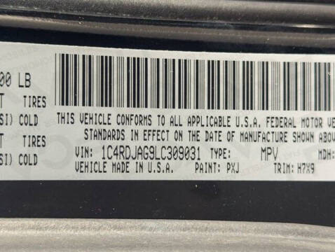 2020 Dodge Durango SXT Plus