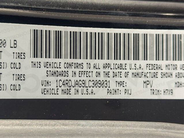 2020 Dodge Durango SXT Plus