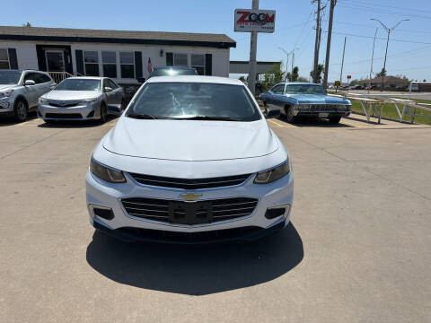 2018 Chevrolet Malibu for sale at Zoom Auto Sales in Oklahoma City OK