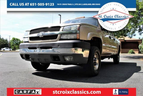 2004 Chevrolet Silverado 2500HD for sale at St. Croix Classics in Lakeland MN