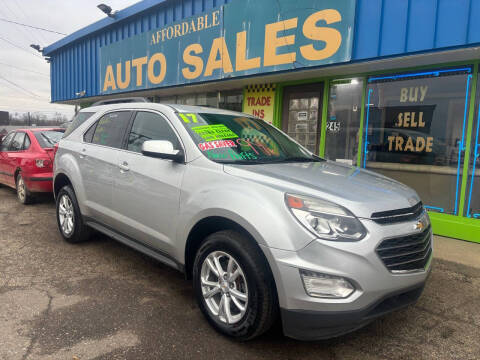 2017 Chevrolet Equinox for sale at Affordable Auto Sales of Michigan in Pontiac MI