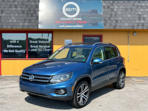 2017 Volkswagen Tiguan for sale at Exclusive Motors in Omaha NE