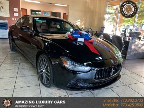 2015 Maserati Ghibli for sale at Amazing Luxury Cars in Snellville GA