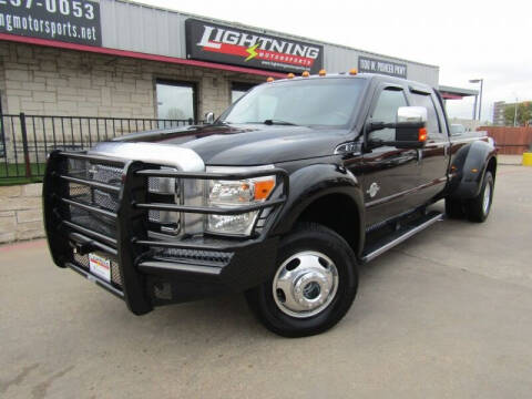 2013 Ford F-450 Super Duty for sale at Lightning Motorsports in Grand Prairie TX