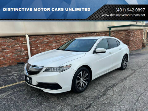 2015 Acura TLX for sale at DISTINCTIVE MOTOR CARS UNLIMITED in Johnston RI