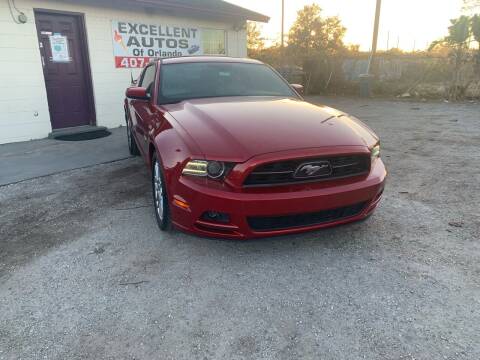 2013 Ford Mustang for sale at Excellent Autos of Orlando in Orlando FL