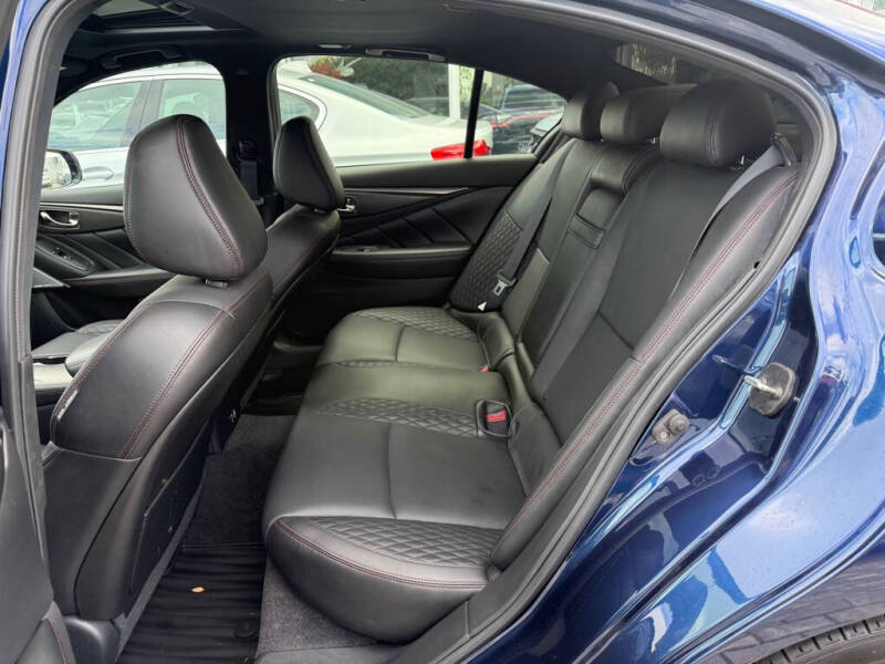 2023 Infiniti Q50 Red Sport 400