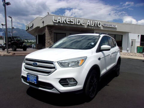 2018 Ford Escape for sale at Lakeside Auto Brokers Inc. in Colorado Springs CO