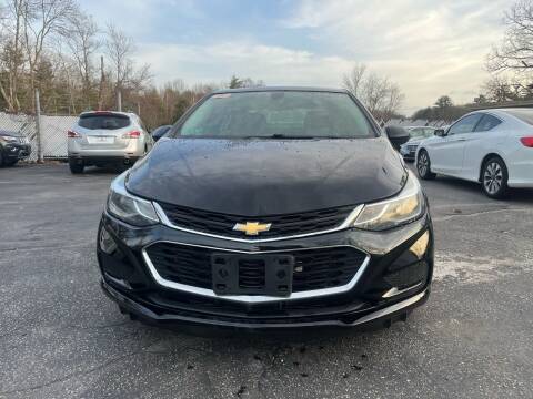 2016 Chevrolet Cruze for sale at Royal Crest Motors in Haverhill MA