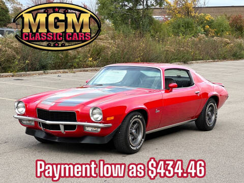 1971 Chevrolet Camaro for sale at MGM CLASSIC CARS in Addison IL
