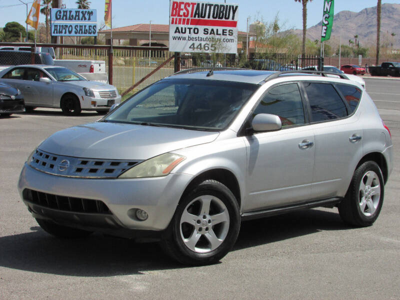 2003 Nissan Murano for sale at Best Auto Buy in Las Vegas NV