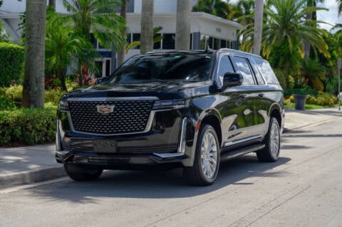 2022 Cadillac Escalade ESV for sale at EURO STABLE in Miami FL