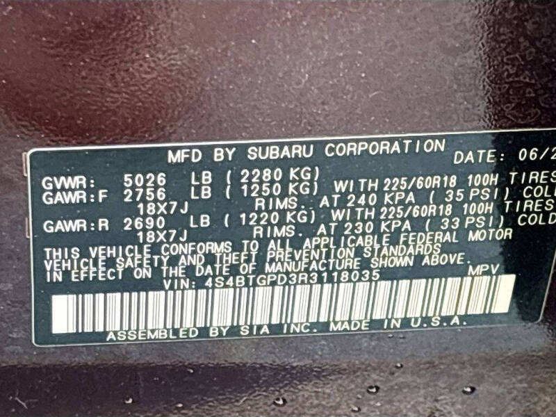 2024 Subaru Outback Touring XT