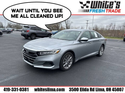 2022 Honda Accord for sale at White's Honda Toyota of Lima in Lima OH