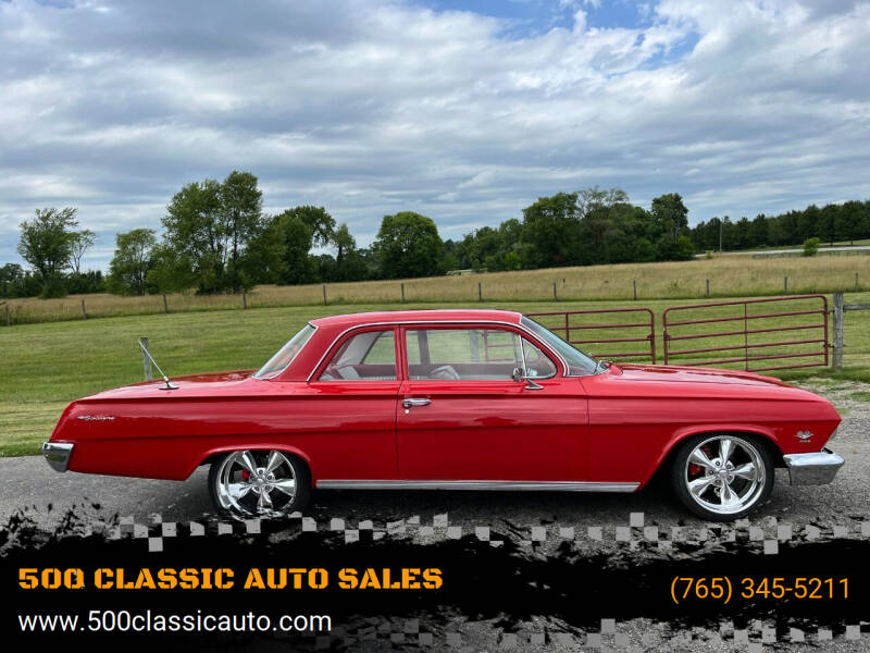 1962 Chevrolet Biscayne for sale at 500 CLASSIC AUTO SALES in Knightstown IN