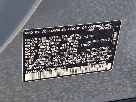 2026 Volkswagen Atlas Cross Sport SEL R-Line Black 4Motion