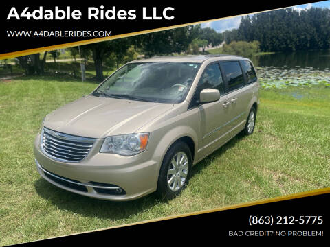 2015 Chrysler Town and Country for sale at A4dable Rides LLC in Haines City FL
