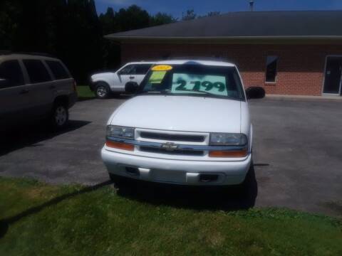 2002 Chevrolet Blazer for sale at Dun Rite Car Sales in Cochranville PA