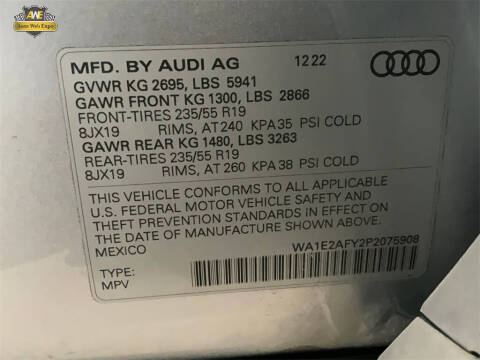 2023 Audi Q5 e quattro S line Prem Pl 55 TFSI