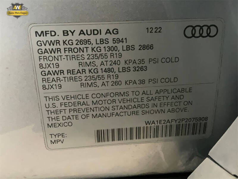 2023 Audi Q5 e quattro S line Prem Pl 55 TFSI