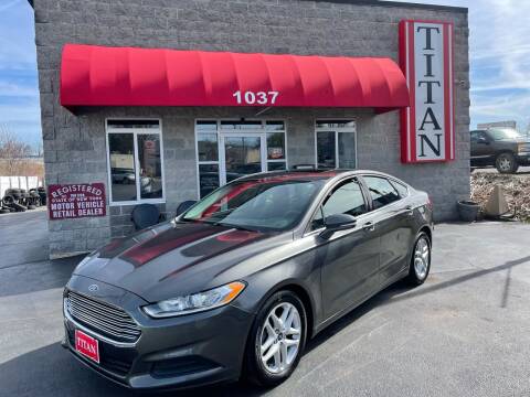 2016 Ford Fusion for sale at Titan Auto Sales LLC in Albany NY