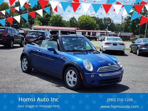 2007 MINI Cooper for sale at Homsi Auto Inc in Kannapolis NC