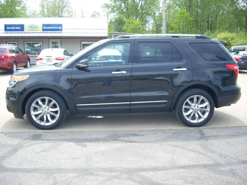 Used 2013 Ford Explorer Limited with VIN 1FM5K7F82DGB13656 for sale in Warsaw, IN