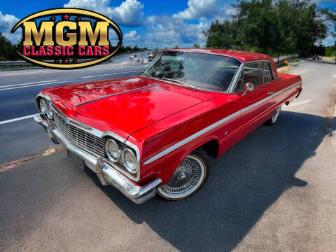 1964 Chevrolet Impala for sale at MGM CLASSIC CARS in Addison IL