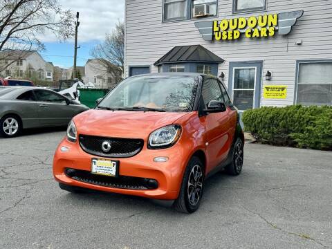 2016 Smart fortwo for sale at Loudoun Used Cars in Leesburg VA