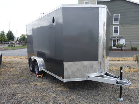 2023 Look Cargo Trailer EACFA7.5X14TE2FF for sale at Siamak's Car Company llc in Woodburn OR