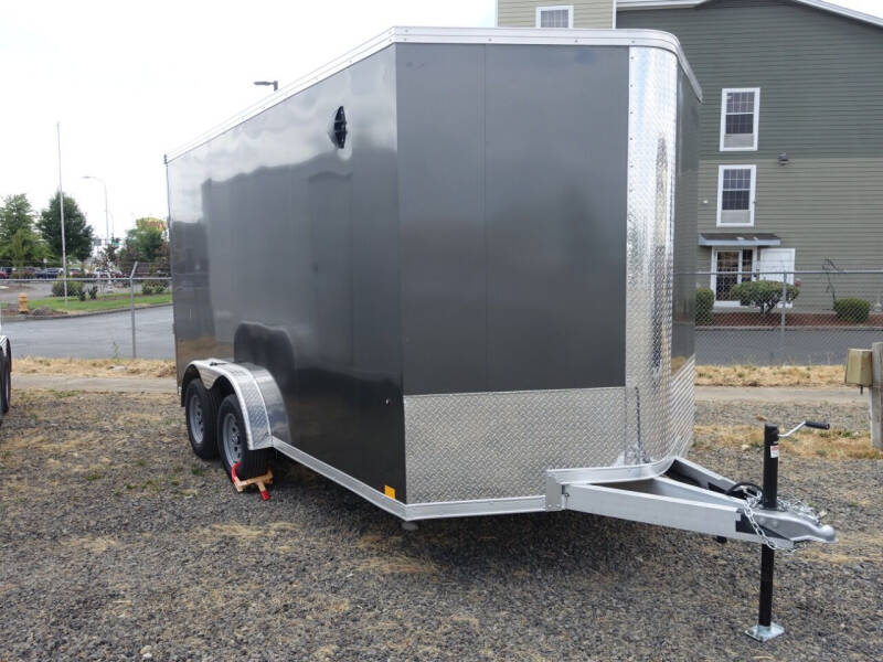 2023 Look Cargo Trailer EACFA7.5X14TE2FF for sale at Siamak's Car Company llc in Woodburn OR