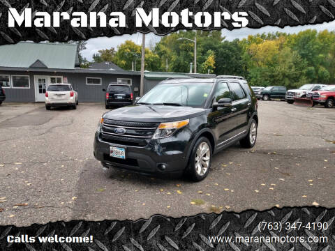 2011 Ford Explorer for sale at Marana Motors in Princeton MN