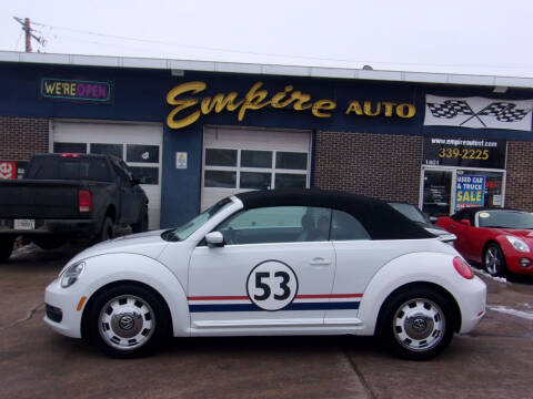 2015 Volkswagen Beetle Convertible for sale at Empire Auto Sales in Sioux Falls SD