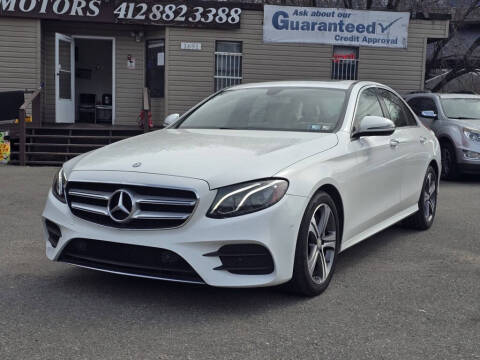 2017 Mercedes-Benz E-Class for sale at Ultra 1 Motors in Pittsburgh PA