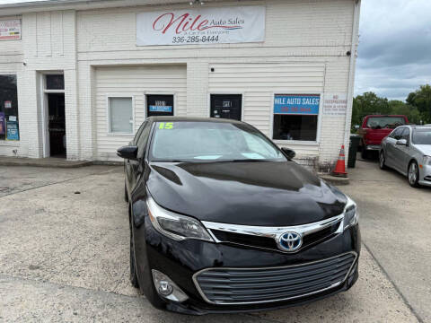 2015 Toyota Avalon for sale at Nile Auto Sales in Greensboro NC