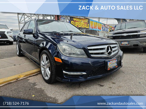 2012 Mercedes-Benz C-Class for sale at Zack & Auto Sales LLC in Staten Island NY