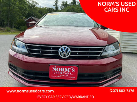 2018 Volkswagen Jetta for sale at NORM'S USED CARS INC in Wiscasset ME